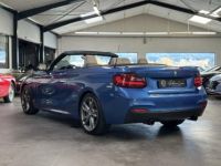 BMW Série 2 SERIE M235i XDRIVE CABRIOLET F23 PACK M PERFORMANCE 3.0 TURBO 326 N55 / BLEU ESTORIL - <small></small> 28.990 € <small>TTC</small> - #4