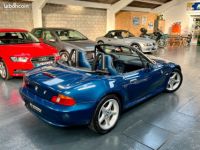 BMW Z3 Roadster 1.9L 118ch Sièges Chauffants Bleu Topaze Carnet d’entretien complet État exceptionnel - <small></small> 13.980 € <small>TTC</small> - #4