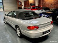 Chrysler Stratus Cabriolet 2.5L V6 163 ch 58 200 kms Carnet et historique Distribution neuve État collection - <small></small> 9.980 € <small>TTC</small> - #4