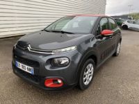 Citroen C3 1.2 82CH FEEL GRIS SHARK - <small></small> 9.390 € <small>TTC</small> - #1