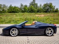 Ferrari 458 Italia Spider Bleu Pozzi - Garantie Power 1 An - <small></small> 239.900 € <small>TTC</small> - #4