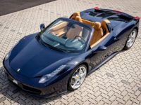 Ferrari 458 Italia Spider Bleu Pozzi - Garantie Power 1 An - <small></small> 239.900 € <small>TTC</small> - #14