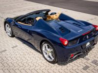 Ferrari 458 Italia Spider Bleu Pozzi - Garantie Power 1 An - <small></small> 239.900 € <small>TTC</small> - #18