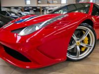 Ferrari 458 SPECIALE 4.5 605 FRANCAISE ROSO CARSA / BANDES NART / HARNAIS - <small></small> 385.000 € <small>TTC</small> - #3