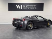 Ferrari 458 Spider 4.5 V8 570 – 1°Main Française Carbone Baquets Lift LEDs JBL 1498EMOIS - <small></small> 239.900 € <small>TTC</small> - #4