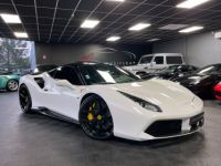 Ferrari 488 GTB - Origine France POZZI - Sièges Racing - Pack Carbone Extérieur Et Intérieur - Jupes Latérales Et Becquet AR Carbone Novitec - Gar. 12 Mois - <small></small> 219.900 € <small>TTC</small> - #1