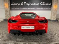 Ferrari 488 GTB 670ch - 29000km - Origine France Pozzi - Rosso corsa - Voland led carbone - Surpiqures - <small></small> 219.990 € <small>TTC</small> - #4