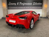 Ferrari 488 GTB 670ch - 29000km - Origine France Pozzi - Rosso corsa - Voland led carbone - Surpiqures - <small></small> 219.990 € <small>TTC</small> - #6