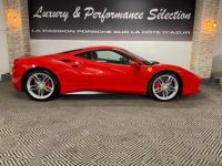 Ferrari 488 GTB 670ch - 29000km - Origine France Pozzi - Rosso corsa - Voland led carbone - Surpiqures - <small></small> 219.990 € <small>TTC</small> - #7