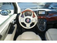 Fiat 500 0.9i TwinAir - 85 S&S - BV Dualogic 2017 C CABRIOLET Riva Volant bois PHASE 2 - <small></small> 15.990 € <small>TTC</small> - #11