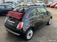 Fiat 500 500c Phase II 1.2 Mpi 69cv Lounge Édition Cabriolet -Crit’Air 1-Clim-Jante Alu 1ère Main - <small></small> 7.990 € <small>TTC</small> - #4