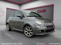 Fiat 500 S 1.2 8V 69 ch RADAR AR / DISTRIBUTION OK - GARANTIE 12 MOIS - - <small></small> 8.490 € <small>TTC</small> - #1