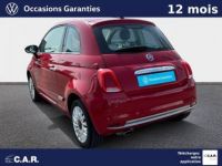 Fiat 500 SERIE 6 EURO 6D 1.2 69 ch Eco Pack Lounge - <small></small> 9.980 € <small>TTC</small> - #5