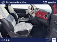 Fiat 500 SERIE 6 EURO 6D 1.2 69 ch Eco Pack Lounge - <small></small> 9.980 € <small>TTC</small> - #7