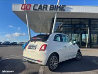 Fiat 500C 500 Cabriolet 70 ch Star Garantie 6 ans Entretiens Complets GPS Regulateur Climatisation 16P 249-mois - <small></small> 13.985 € <small>TTC</small> - #3