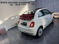 Fiat 500C MY20 SERIE 7 EURO 6D 1.2 69 ch cabriolet Eco Pack S/S Lounge - <small></small> 13.650 € <small>TTC</small> - #8