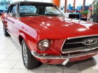 Ford Mustang CABRIOLET 289 ci V8 RED 67 INT NOIR - <small></small> 51.900 € <small>TTC</small> - #12
