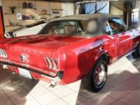 Ford Mustang CABRIOLET CODE A 1967 ROUGE V8 - <small></small> 51.900 € <small>TTC</small> - #10