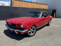 Ford Mustang CABRIOLET CODE C 289CI V8 ROUGE 1966 - <small></small> 49.900 € <small>TTC</small> - #1