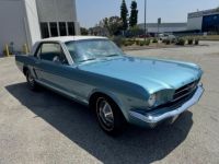 Ford Mustang COUPE BLEUE TOIT VINYLE BLANC 1965 - <small></small> 39.900 € <small>TTC</small> - #5