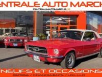 Ford Mustang COUPE ROUGE TOIT VINYLE BLANC 289CI V8 1967 - <small></small> 39.900 € <small>TTC</small> - #1