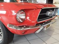 Ford Mustang COUPE ROUGE TOIT VINYLE BLANC 289CI V8 1967 - <small></small> 39.900 € <small>TTC</small> - #3