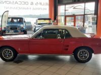 Ford Mustang COUPE ROUGE TOIT VINYLE BLANC 289CI V8 1967 - <small></small> 39.900 € <small>TTC</small> - #5