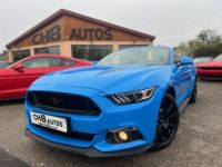 Ford Mustang V8 5.0 GT CABRIOLET 1ERE MAIN GRABBER BLUE PACK PREMIUM 8680 KMS * DISPONIBLE ET VISIBLE SUR NOTRE PARC* 48900eur - <small></small> 48.900 € <small>TTC</small> - #1