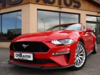 Ford Mustang v8 5.0 gt cabriolet phase 2 rouge 11600kms pack premium *dispo sur notre parc* 51900€ - <small></small> 51.900 € <small>TTC</small> - #3