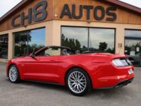 Ford Mustang v8 5.0 gt cabriolet phase 2 rouge 11600kms pack premium *dispo sur notre parc* 51900€ - <small></small> 51.900 € <small>TTC</small> - #5