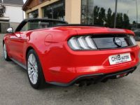 Ford Mustang v8 5.0 gt cabriolet phase 2 rouge 11600kms pack premium *dispo sur notre parc* 51900€ - <small></small> 51.900 € <small>TTC</small> - #6