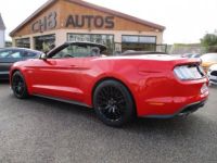 Ford Mustang v8 5.0 gt cabriolet phase 2 rouge 11600kms pack premium *dispo sur notre parc* 51900€ - <small></small> 51.900 € <small>TTC</small> - #28