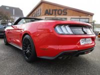 Ford Mustang v8 5.0 gt cabriolet phase 2 rouge 11600kms pack premium *dispo sur notre parc* 51900€ - <small></small> 51.900 € <small>TTC</small> - #29