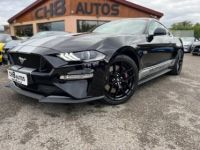 Ford Mustang V8 5.0 GT FASTBACK PHASE 2 450 CH *DISPO ET VISIBLE SUR NOTRE PARC* NOIR JANTES NOIR PACK PREMIUM SUSPENSION MAGNERIDE 38280KMS 48900€ - <small></small> 48.900 € <small>TTC</small> - #5