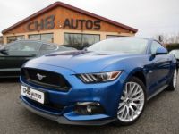 Ford Mustang V8 5.0 GT Fastback *dispo et visible sur notre parc* boite auto pack premium bleu cuir beige magnifique 45900 € - <small></small> 45.900 € <small>TTC</small> - #1