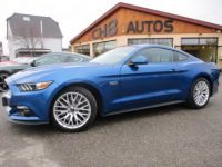 Ford Mustang V8 5.0 GT Fastback *dispo et visible sur notre parc* boite auto pack premium bleu cuir beige magnifique 45900 € - <small></small> 45.900 € <small>TTC</small> - #2