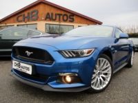 Ford Mustang V8 5.0 GT Fastback *dispo et visible sur notre parc* boite auto pack premium bleu cuir beige magnifique 45900 € - <small></small> 45.900 € <small>TTC</small> - #15