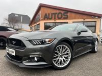 Ford Mustang V8 5.0 GT FASTBACK *DISPO ET VISIBLE SUR NOTRE PARC* BOITE AUTO PACK PREMIUM GRIS FONCE 41900 € - <small></small> 41.900 € <small>TTC</small> - #5