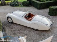 Jaguar XK120 XK 120 Open Top Speedster (OTS) LHD 1951 - OLDTIMER - GERESTAUREERD - MATCHING NUMBERS - SOFTTOP - CREAM WHITE - <small></small> 99.999 € <small>TTC</small> - #7