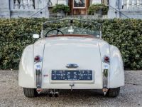 Jaguar XK120 XK 120 Open Top Speedster (OTS) LHD 1951 - OLDTIMER - GERESTAUREERD - MATCHING NUMBERS - SOFTTOP - CREAM WHITE - <small></small> 99.999 € <small>TTC</small> - #12