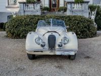 Jaguar XK120 XK 120 Open Top Speedster (OTS) LHD 1951 - OLDTIMER - GERESTAUREERD - MATCHING NUMBERS - SOFTTOP - CREAM WHITE - <small></small> 99.999 € <small>TTC</small> - #32