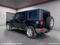 Jeep Wrangler 2,8 CRD UNLIMITED SAHARA SUPER ETAT + CABINE SOUPLE FULL LEDS GARANTIE - <small></small> 21.990 € <small>TTC</small> - #5