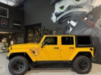 Jeep Wrangler (3) 3.6 V6 RUBICON + Kit Predator / Mode été / Peinture Jaune Hummer / treuil et attelage - <small></small> 54.990 € <small>TTC</small> - #5