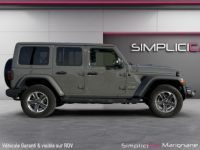 Jeep Wrangler Unlimited 2.2 l MultiJet AdBlue 200 ch 4x4 BVA8 Sahara SUIVI JEEP/ATTELAGE/CARPLAY/GARANTIE 12 MOIS - <small></small> 47.980 € <small>TTC</small> - #9