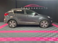 Kia Sportage 2.0 CRDi Sense 183ch / CUIR CHAUFFANT / TOIT PANORAMIQUE OUVRANT / 4X4 / BLUETOOTH / CAMERA / VOLANT / - <small></small> 13.480 € <small>TTC</small> - #4