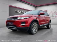 Land Rover Range Rover Evoque TD D4D 150ch PRESTIGE Boite auto Garantie 12 mois - <small></small> 11.889 € <small>TTC</small> - #9