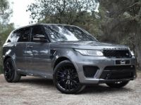 Land Rover Range Rover Sport MAGNIFIQUE RANGE ROVER SPORT SVR 5.0 V8 SC 550ch BVA8 2EME MAIN VALEUR NEUF + DE 157Ke LED SIEGES SPORT SOFTCLOSE TOIT PANO MERIDIAN CARBONE PACK BLAC - <small></small> 69.990 € <small>TTC</small> - #1