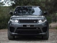 Land Rover Range Rover Sport MAGNIFIQUE RANGE ROVER SPORT SVR 5.0 V8 SC 550ch BVA8 2EME MAIN VALEUR NEUF + DE 157Ke LED SIEGES SPORT SOFTCLOSE TOIT PANO MERIDIAN CARBONE PACK BLAC - <small></small> 69.990 € <small>TTC</small> - #2