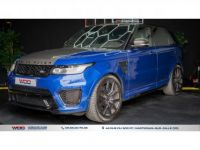 Land Rover Range Rover SPORT SVR PACK CARBONE BLEU ESTORIL 550CH - <small></small> 79.990 € <small>TTC</small> - #1