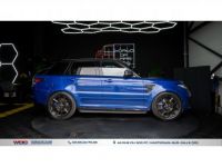 Land Rover Range Rover SPORT SVR PACK CARBONE BLEU ESTORIL 550CH - <small></small> 79.990 € <small>TTC</small> - #89